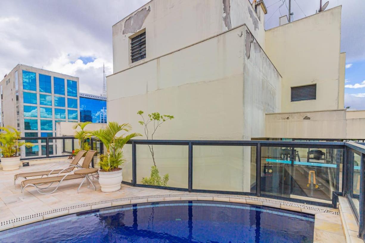 Flat - Rua Bela Cintra Hotel Сао Паоло Екстериор снимка